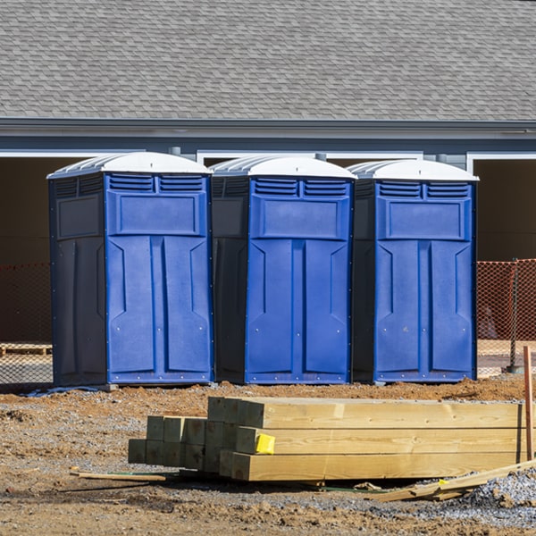 what is the cost difference between standard and deluxe portable toilet rentals in Pocomoke City